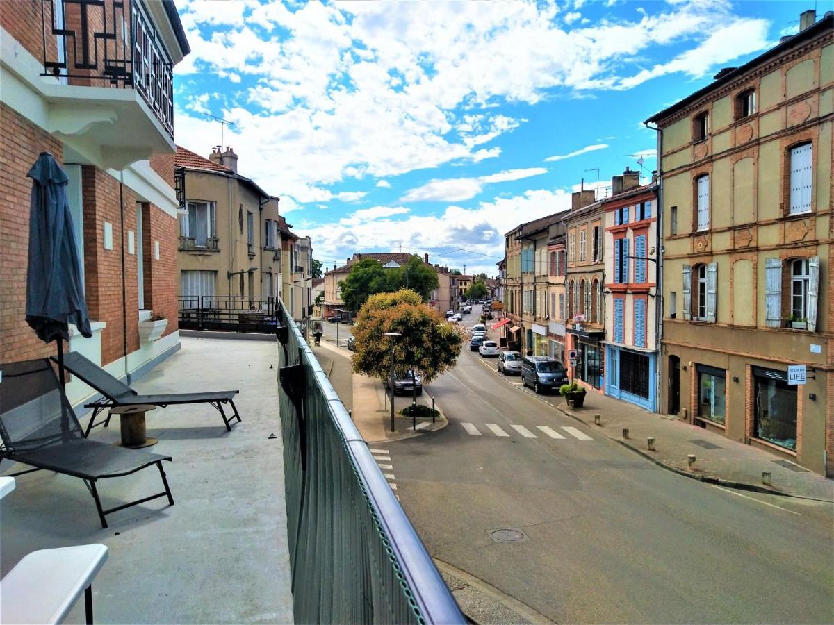 Apartment Le Bout Du Pont - 5 Min A Pied De La Gare Villebourbon Et De L'hypercentre - Vue Sur Pont Vieux - Grande Terrasse - 8 Couchages - 3 Spacieuses - 4 Lits - Places De Stationnement Gratuites Au Pied De L'immeuble