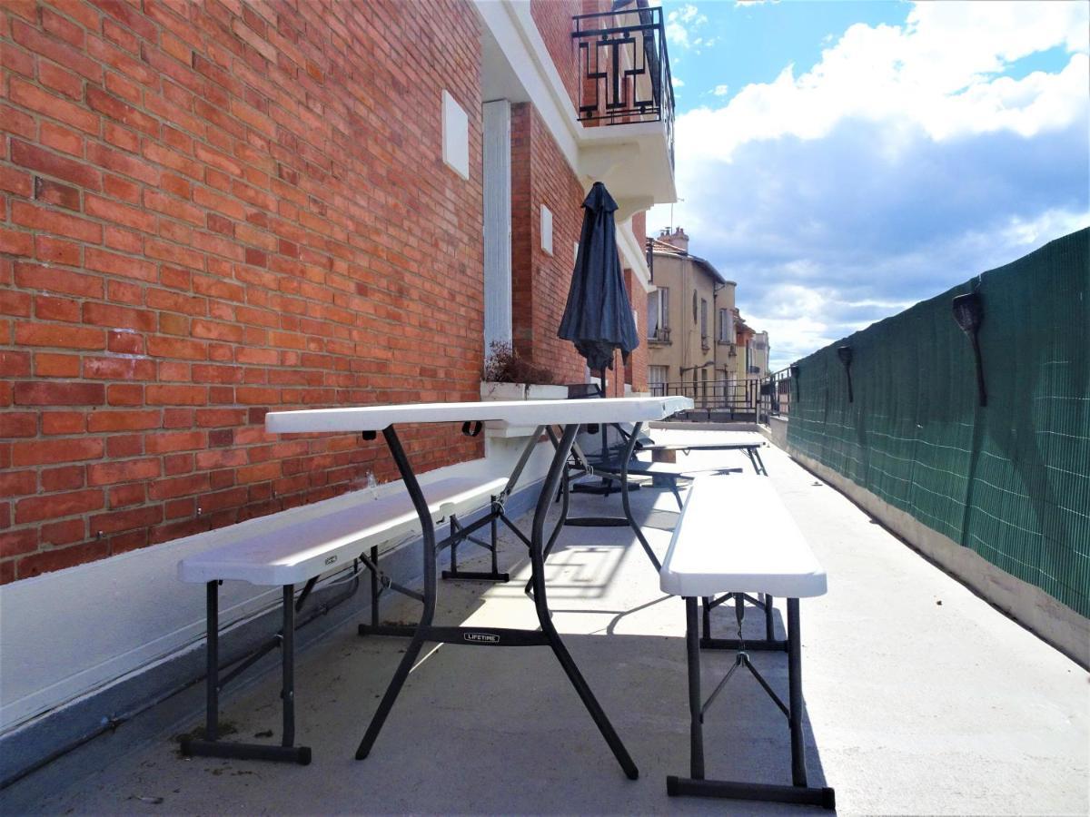 Le Bout Du Pont - 5 Min A Pied De La Gare Villebourbon Et De L'hypercentre - Vue Sur Pont Vieux - Grande Terrasse - 8 Couchages - 3 Spacieuses - 4 Lits - Places De Stationnement Gratuites Au Pied De L'immeuble Appartement Montauban
